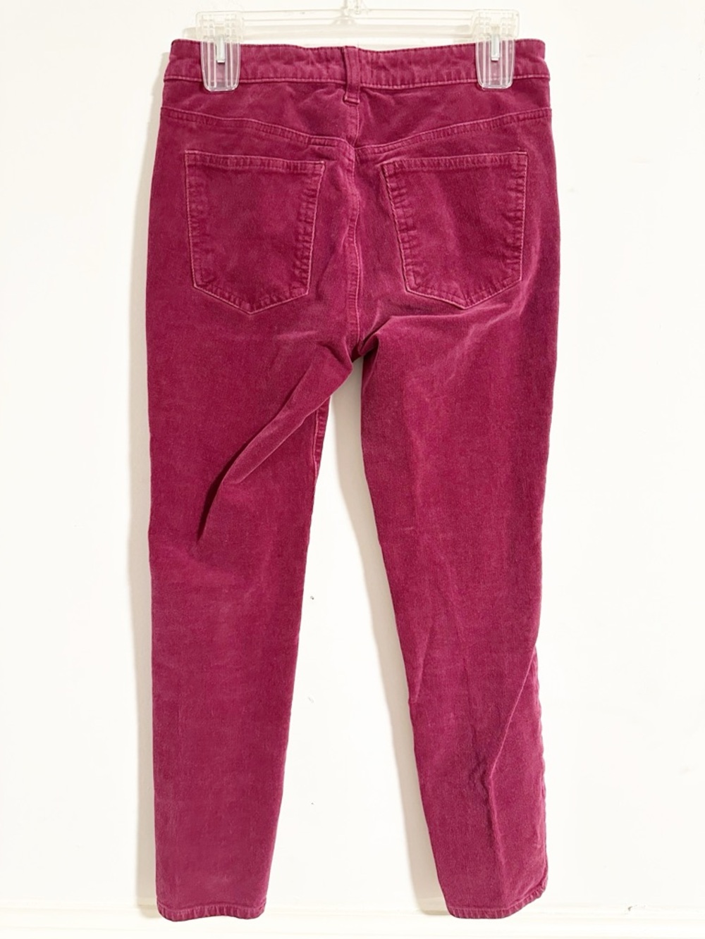 Pilcro Anthropologie Pink Berry Skinny Corduroy Pants Size 27 High Rise - Picture 5 of 5